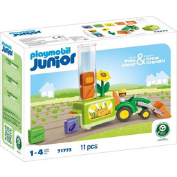 Playmobil 71773 Junior: Traktor z siewnikiem