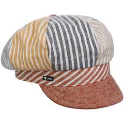 Czapka Kaszkiet Multicolour Stripes by Lipodo, kolorowy, One