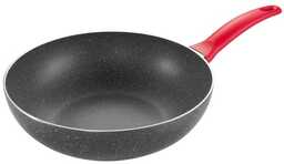 Wok MANICO ROSSO ø 28 cm