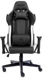 MAD DOG Fotel GCH701W Czarno-biały