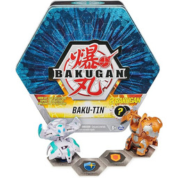 Bakugan Baku-Tin, wysokiej jakości puszka do przechowywania kolekcjonerska