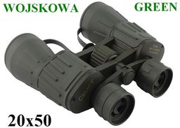 Oryginalna WOJSKOWA Lornetka COMET 20x50 GREEN + Mocowanie