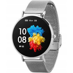 Smartwatch Garett Verona Srebrny Multifunkcje Garett-5904238484500