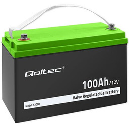 QOLTEC Akumulator 53080 100Ah 12V