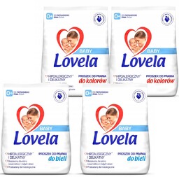 Zestaw LOVELA Baby Hipoalergiczny proszek do prania