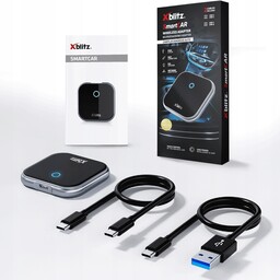 Xblitz SmartCAR Bezprzewodowy Adapter Carplay Android Auto Bluetooth