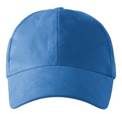 CZAPKA UNISEX MALFINI 6P 305, LAZUROWY