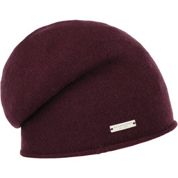 Czapka Kaszmirowa Headsock by Seeberger, bordowy, One Size