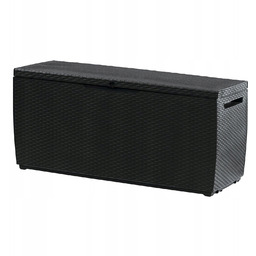 Skrzynia ogrodowa technorattan Keter Capri 305l antracytowa