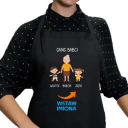 Gang babci - fartuch na prezent dla babci
