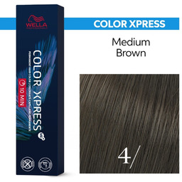 Wella Color Xpress, wegańska farba do włosów, 4/,