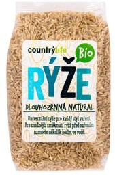 Country Life BIO Ryż Brązowy Długoziarnisty 14 x