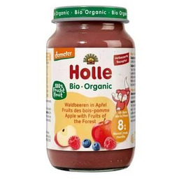 HOLLE Bio Deser dla niemowląt Jabłko z owocami