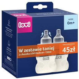 Lovi Butelka Medical+ 150 ml duopack