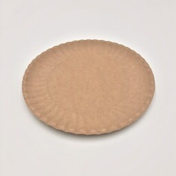 Talerz papierowy kraft 18cm 100szt