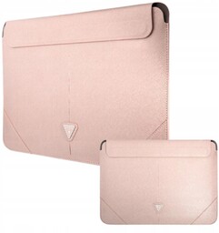 Torba pokrowiec Guess Sleeve Saffiano Triangle na laptop