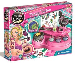 CLEMENTONI Zestaw kreatywny Crazy Chic Szalone tatuaże 18771