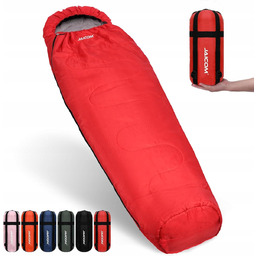 Śpiwór Turystyczny Mumia 210Cm X 75Cm Ultralekki Śpiwór