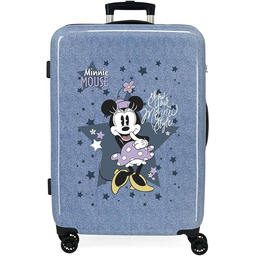 Disney Minnie Style Walizka średnia Niebieski 48x68x26 cms
