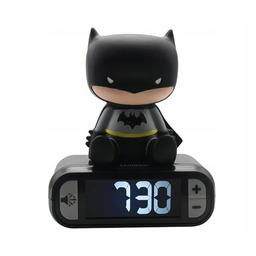 Lexibook Batman 3D Budzik Zegar z lampką nocną