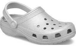 Klapki Crocs Classic Glitter Clog 205942 Silver 040