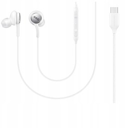Słuchawki douszne Samsung EO-IC100BW Akg Usb-c Białe