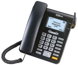 Telefon stacjonarny dla seniorów na kartę SIM Maximobil