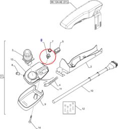 POTENCJOMETR CNH 47471136