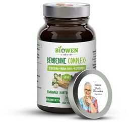Berberine Complex+ 510 mg Biowen 60 kapsułek -