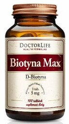 Doctor Life Biotyna Max, 100 kapsułek