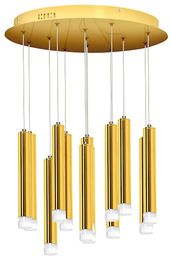 Milagro GOLDIE ML5716 lampa wisząca talerz złoty regulacja