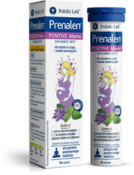 Prenalen Positive Mama, 20 tabletek musujących