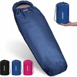 Śpiwór Turystyczny Mumia 210Cm X 75Cm Ultralekki Śpiwór