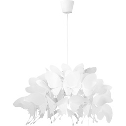 Lampa wisząca Farfalla 1xE27 biała LP-3439/1P WHITE -