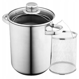 Garnek do gotowania szparagów Altom 4l stalowy indukcja