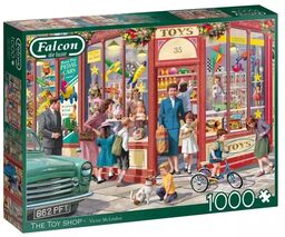 Puzzle 1000 Falcon Sklep z zabawki na rogu