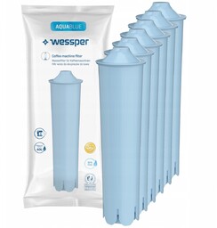 6X Filtr Wody Wessper Aquablue Do Ekspresu Jura