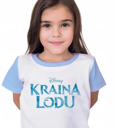 PIŻAMA Dziecięca KRAINA LODU Wiele WZORÓW - 128