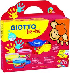 Farby do malowania palcami Giotto BeBe 3x100ml +