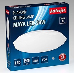 Plafon LED Activejet AJE-MAYA 24W