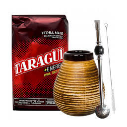 Zestaw Taragui Energia Yerba Mate z Akcesoriami -