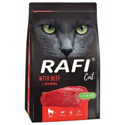 Rafi Cat z wołowiną 7 kg - sucha