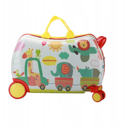 Walizka dziecięca Ikonka 17 l wielokolorowy