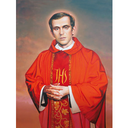 Plakat religijny Błogosławiony Ksiądz Jerzy Popiełuszko