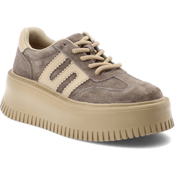 Filippo Sneakersy damskie, cholewka z naturalnej skóry zamszowej