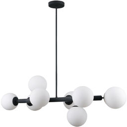 Italux Raddi PNS-5510-8-BK lampa wisząca nowoczesna czarny stal