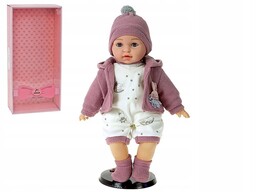 Lalka Bobas 40cm Mówi, Śpiewa, Zamyka Oczy. Lalka