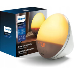 Radio Sieciowe Budzik Lampka Wake-up Light Philips HF3531/01