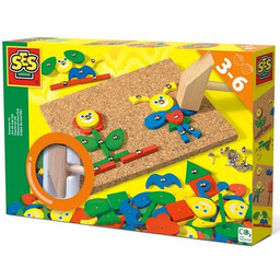 Zestaw kreatywny SES Creative Stuku Puku Korkowa tablica