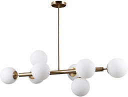 Italux Raddi PNS-5510-8-HBR lampa wisząca nowoczesna złoty stal